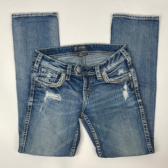 SILVER Jeans Tuesday Low Baby Boot - Picture 1 of 13